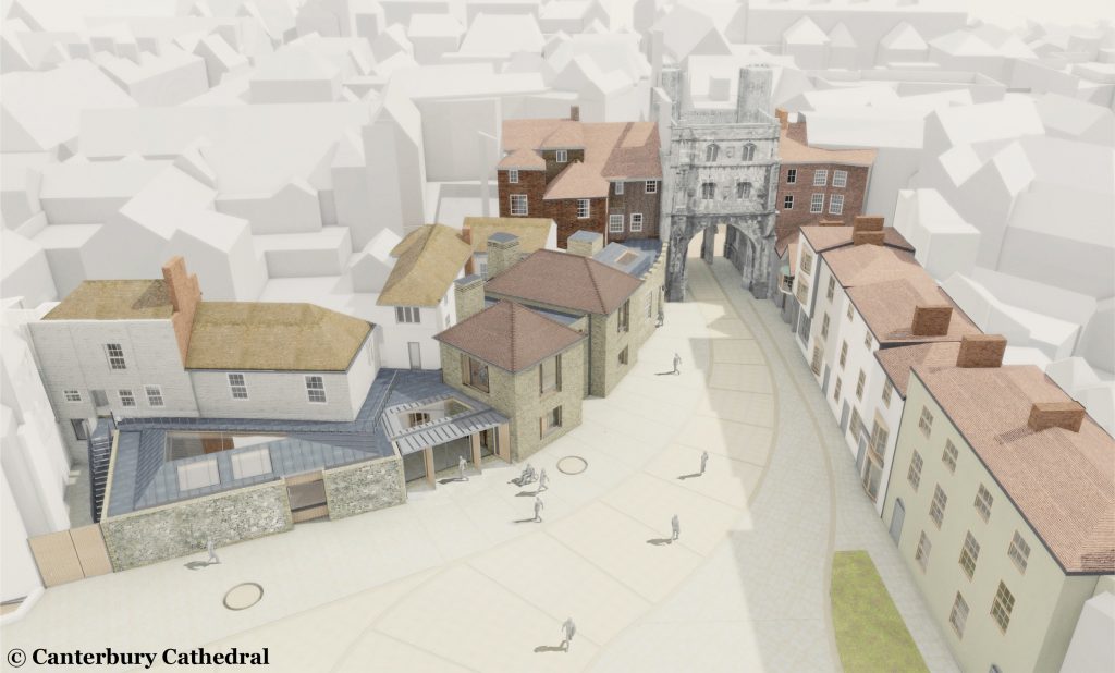 Canterbury Cathedral Artists impression of new buildings