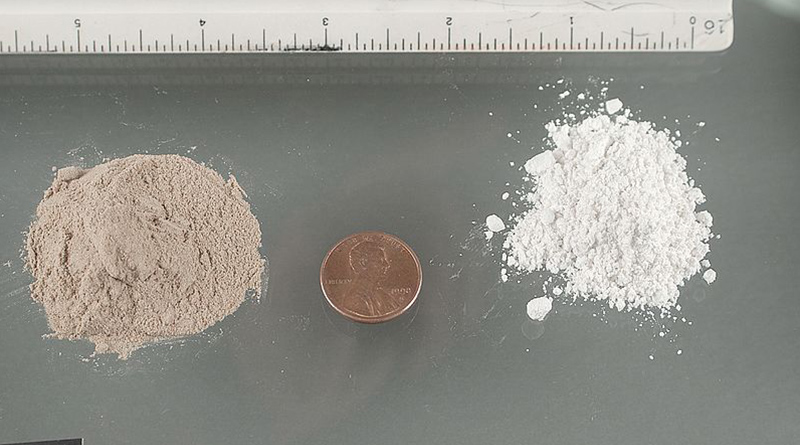 Black and white heroin. Credit: DRUG ENFORCEMENT AGENCY