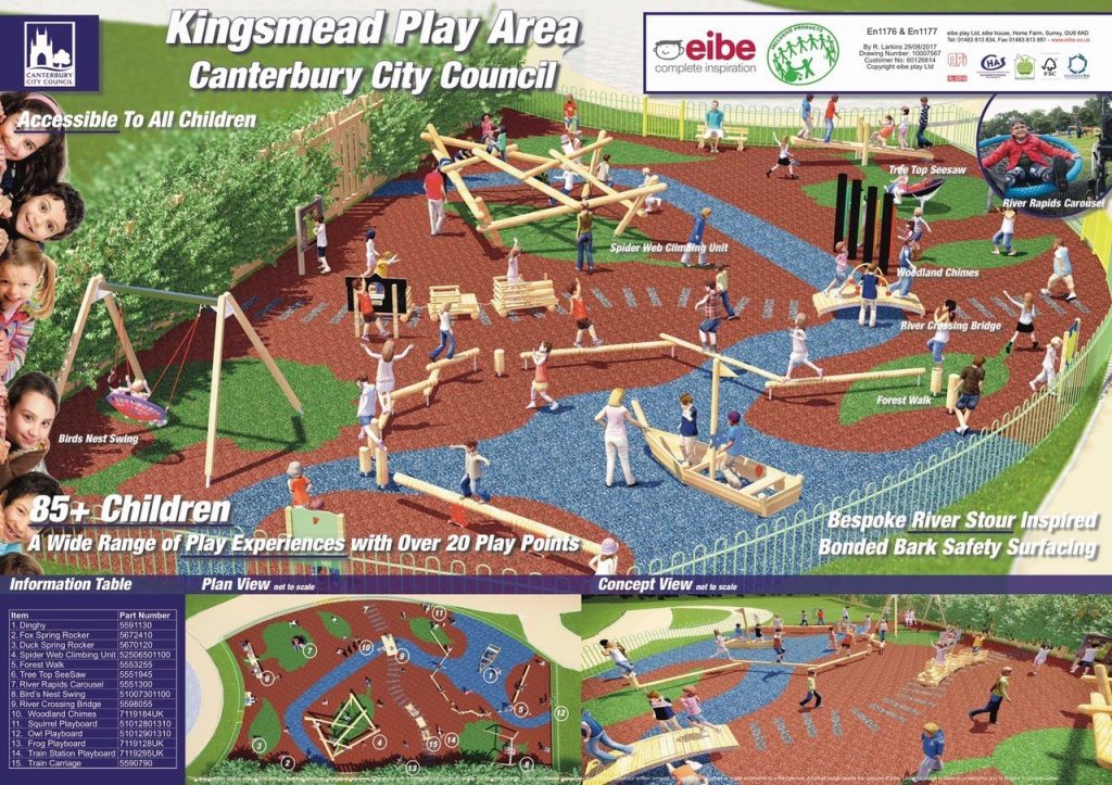 New £50k Canterbury Play Area Opened The Canterbury Hub