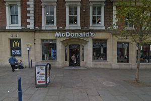 McDonald’s restaurant in New Road, Gravesend