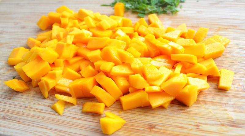 Diced Mango