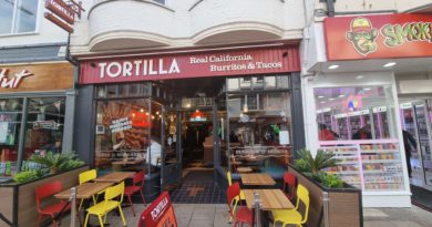 Tortilla has taken its new place in Canterbury high street beside Pizza Hut.