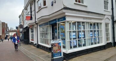 Estate agents on St Margaret's Street, Canterbury